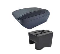 DIQXLGS Para VW Para POLO Para Polo Mk5 6R Para Vento 2010-2018 Caja De Apoyabrazos De Coche Caja De Almacenamiento Central Accesorios De Coche Retrofit(F All Black No USB)