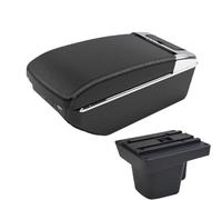 DIQXLGS Para Wuling Para Confero S Reposabrazos Auto Caja De Reposabrazos Caja De Almacenamiento Central Accesorios Auto Modificación(A3 Negro blanco 7USB)