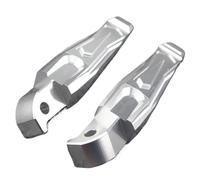 DIQXLGS Para Y&amaha TMAX530 TMAX560 TMAX530 DX SX Reposapiés Motocicleta Reposapiés Pasajero Trasero Soportes Pedales Traseros Accesorios(Plata)