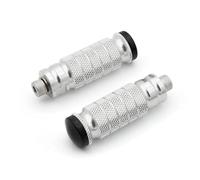 DIQXLGS Para Y&amaha YZF R1 R3 R6 R125 FZ1 FZ8 MT-07 MT09 Motocicleta Descansapies Estribo Trasero Accesorio Pieza Modificada(Plata)