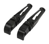 DIQXLGS Para YAMAHA MT-07 MT-09 MT-03 FZ-07 FZ-09 MT09 MT07 MT03 Accesorios De Reposapiés Traseros Para Pasajero CNC De Motocicleta(NEGRO)