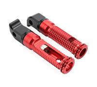 DIQXLGS Para YAMAHA MT-09 MT07 Para Tracer XSR 700 900 FZ1 FZ6 FZ8 YZF R3 MT03 MT25 MT-10 Pedal Delantero Conductor Reposapiés Traseros Pasajero(ROJO,Rear Pedal)