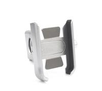 DIQXLGS Para Yamaha para N-MAX 155 para NMAX125 2015-2020 Soporte de Teléfono Moto Manillar Espejo Retrovisor Soporte GPS(Plata,Handlebar)