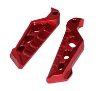 DIQXLGS Para YAMAHA XMAX300 XMAX250 X MAX 125 250 300 400 NMAX155 NMAX 155 Partes De Moto Pedal Trasero Reposapiés Pasajero (ROJO)