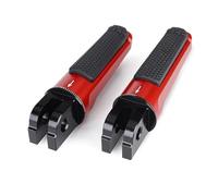 DIQXLGS Para YAMAHA YZF-R1 YZF-R6 YZF R1 R6 YZF-R1M YZFR6 YZ R1M R6F R1 Estribos Delanteros Traseros Conductor Pasajero Pedal(ROJO,Frente)