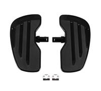 DIQXLGS Plataforma Pie Delantero Trasero Pedal Reposapiés Ancho Para Indian Para Scout Para Sixty Para Rogue Para Twenty Para Bobber(NEGRO,Pasajero)