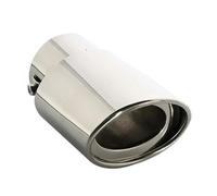 DIQXLGS Punta De Silenciador De Escape Redonda De Acero Inoxidable Para Peugeot 308 508 2008 3008 4008 6008 301 206 307 406 407 207 208(Derecho)