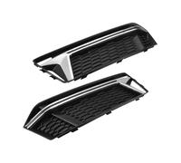 DIQXLGS Rejilla Faros Antiniebla Para A4 B9 S-Line S4 2016-2018 8W0807681K 8W0807682K Marco Faros Antiniebla Parachoques Rejilla Inferior Tipo Panal DIQXLGS