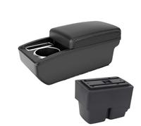 DIQXLGS Reposabrazos Central Para F&ord Para Fiesta MK7 2009 2010 2011 2012 2013 2014 2015 2016 2017(Línea blanca A3 Sin USB)