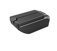 DIQXLGS Reposabrazos Central Para Opel Para Corsa F Para Corsa F 2019 2020 2021 2022 2023 2024 Caja Almacenamiento Interior(B3 Negro blanco 7USB)