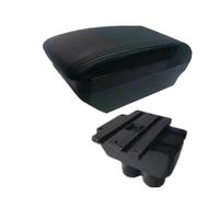 DIQXLGS Reposabrazos Central Para VW Para T&ouran Caja De Almacenamiento Accesorio Interior Para Coche(F All Black No USB)