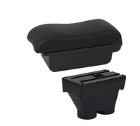 DIQXLGS Reposabrazos De Coche Para Peugeot 208 2012 2013-2018 Caja De Almacenamiento Piezas De Retrofit Accesorios Interiores De Coche(B2 línea negra 3USB)