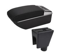 DIQXLGS Reposabrazos Para C&hevrolet Para Spark 3 Para Spark III Para Aveo T200 Consola Caja De Almacenamiento Decoración Accesorios Para Coche(B2 Línea negra 7USB)