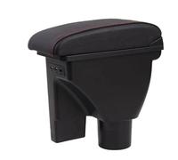 DIQXLGS Reposabrazos Piezas Retrofit Almacenamiento Central Accesorios Auto Para HYUNDAI Para Getz(B1 cuero genuino)