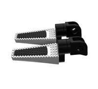 DIQXLGS Reposapiés De Moto Ajustables Delantero O Trasero Pedal Para CB500F CB650F CB125R CBF125NA CB300R CB650RA(Plata,Item 2)