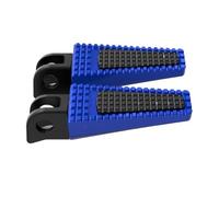 DIQXLGS Reposapiés De Moto Ajustables Delantero O Trasero Pedal Para CB500F CB650F CB125R CBF125NA CB300R CB650RA(Azul,Item 1)
