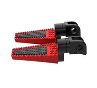 DIQXLGS Reposapiés De Moto Ajustables Delantero O Trasero Pedal Para CB500F CB650F CB125R CBF125NA CB300R CB650RA(ROJO,Item 2)