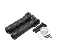 DIQXLGS Reposapiés De Moto Estriberas Reposapiés Para CB50R CB125R B250R CB300R CB1100 RS SX CB1300SF CB600F CB900F VFR1200(NEGRO)