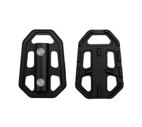 DIQXLGS Reposapiés De Motocicleta Alargadores Pedales Extensión Reposapiés Anchos De Billet Para R1200GS S1000XR G310GS Para R Nine(NEGRO)
