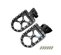 DIQXLGS Reposapiés De Motocicleta CNC Para Y&amaha YZ 65 85 125 250 250F 450F 125X 250X 250FX 450FX WR250F WR450F(NEGRO)
