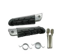 DIQXLGS Reposapiés Delantero Conductor Reposapiés Para CBR600F4 F4i CBR600FS Para Sport VFR800F Para Interceptor Para VFR1200F NC750 CBR1100XX CB250