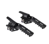 DIQXLGS Reposapiés Delanteros Autopista Motocicleta Plegables Abrazaderas Para R1250GS R 1250 GS LC 2013-2024 R1200GS R 1200 GS Adv(NEGRO)