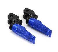 DIQXLGS Reposapiés Delanteros De Moto Ajustables Para CB1000R CB600F CB650F CBF1000 CB125R CBR650F CBR250R MSX125(Azul)