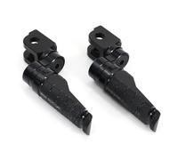 DIQXLGS Reposapiés Delanteros De Moto Ajustables Para CB1000R CB600F CB650F CBF1000 CB125R CBR650F CBR250R MSX125(NEGRO)