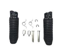 DIQXLGS Reposapiés Delanteros De Moto CNC Para Suzuki Para V-Strom 650 DL650 GSX1300R GSX1300 Para Hayabusa GSX650F GSX1400 Para B-King(NEGRO)