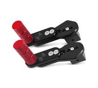 DIQXLGS Reposapiés Delanteros De Moto Para YAMAHA MT07 MT09 Para Tracer 900 XSR 700 YZF R3 R25 R125 MT10 MT25 MT03 MT125(ROJO)