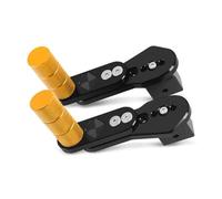 DIQXLGS Reposapiés Delanteros De Moto Para YAMAHA MT07 MT09 Para Tracer 900 XSR 700 YZF R3 R25 R125 MT10 MT25 MT03 MT125(Oro)