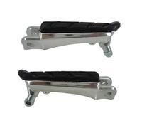 DIQXLGS Reposapiés Delanteros Para Motocicleta Descansos Negros Para CB250 Para HORNET 250 CBR600F NC700 CB400 CB1300 CBR1100XX VFR800