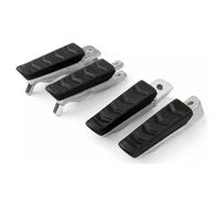 DIQXLGS Reposapiés Delanteros Y Traseros Negros Para Moto Accesorios Para F800GT F800S F800ST F800 GT S ST(Around)
