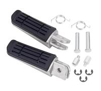 DIQXLGS Reposapiés Moto Reposapiés Pedal Delantero Para Pies Para YAMAHA BT1100 Para Fazer 700 FJ1200 FJR1300 FZ1 FZ6 FZ6R FZR600 FZS600 XJ600