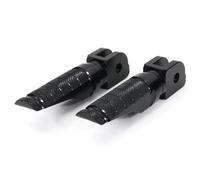 DIQXLGS Reposapiés Pedales De Aluminio Para Motocicleta Delanteros Para YAMAHA MT-07 MT07 Para Tracer MT-09 Para Niken XSR700 XJ6 FJR1300 FZ6(NEGRO)
