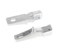 DIQXLGS Reposapiés Trasero Pasajero Reposapiés Cubierta Goma Aluminio Para GS1250 R1250GS ADV R1250GS R1200GS LC Para Adventure(Bracket)