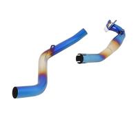 DIQXLGS Silenciador De Conexión Para Tubo De Escape Delantero Modificado Para Motocicleta Para X-ADV750 XADV X ADV 750 ADV750 2017-2024(Style C)