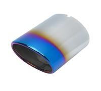 DIQXLGS Silenciador De Escape De Acero Inoxidable Para Toyota RAV4 2020 2021 2022 2023 Punta De Escape Accesorios Para Coche(Azul)