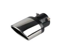 DIQXLGS Silenciador De Escape De Coche, Garganta De Cola Para Asiento Para Ibiza, Tubo De Escape De Coche De Acero Inoxidable De 63 Mm(Derecho)