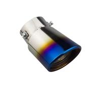 DIQXLGS Silenciador De Tubo De Escape De Gran Diámetro Para Great Wall Haval Y DARGO Decoración De Garganta De Escape Tubos De Escape(Azul)