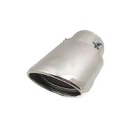 DIQXLGS Silenciador De Tubo De Escape Exterior De Acero Inoxidable 1 Pieza Para Hyundai Para Tucson 2015 2016 2017 2018(Plata,Tubo único)