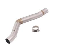 DIQXLGS Sistema De Escape De Motocicleta De Acero Inoxidable Con Tubo De Enlace Central Modificado Para Benelli TRK502c TRK 502C(Estilo A)