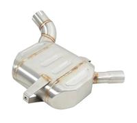 DIQXLGS Sistema De Escape De Motocicleta Silenciador Modificado Tubo De Enlace Central De Acero Inoxidable Deslizante Para Benelli 502 502C