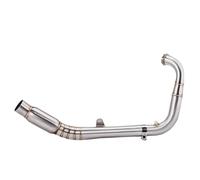 DIQXLGS Sistema De Escape Slip-on Para Motocicleta Kit Completo De Silenciador Para Kovemoto 450 Rally Accesorios De Modificación(Style C)