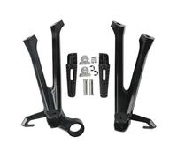 DIQXLGS Soporte Para Estribos Traseros De Pasajero De Motocicleta Para Suzuki GSXR GSX-R 600 750 2011 2012 2013 2014 2015 2016-2022(NEGRO)