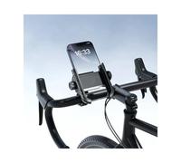 DIQXLGS Soporte para Teléfono Universal para Motocicleta Bicicleta Antigolpes Bloqueo 1s Operación Una Mano Pinza Manillar para 5.4-7.2"