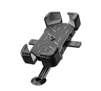 DIQXLGS Soporte Teléfono Bicicleta 360° Vista Universal Bicyclette para 4.5-7.2 Pulgadas Antivibración Moto Bracket(Gris,Handle Stand)