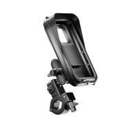 DIQXLGS Soporte Teléfono Bicicleta Moto Impermeable Anti-Niebla GPS Tubo Único Adecuado para Motocicletas Y Bicicletas