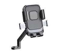 DIQXLGS Soporte Teléfono Bicicleta Navegación Soporte Coche Reparto Amortiguado Manillar Moto Espejo Accesorios Ciclismo(Mirror)