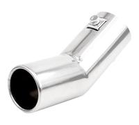 DIQXLGS Tubos Tubo Estilo Coche Tubos De Escape De Acero Inoxidable Punta Del Silenciador Para VW Para Golf 4 Para Bora Para Jetta